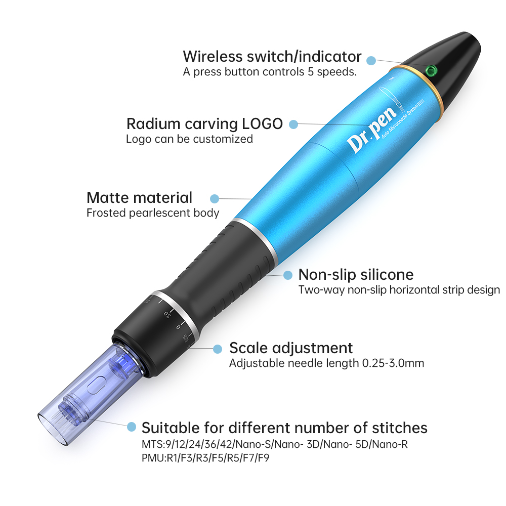 How to use the @Dr. Pen at home professional micro needling pen