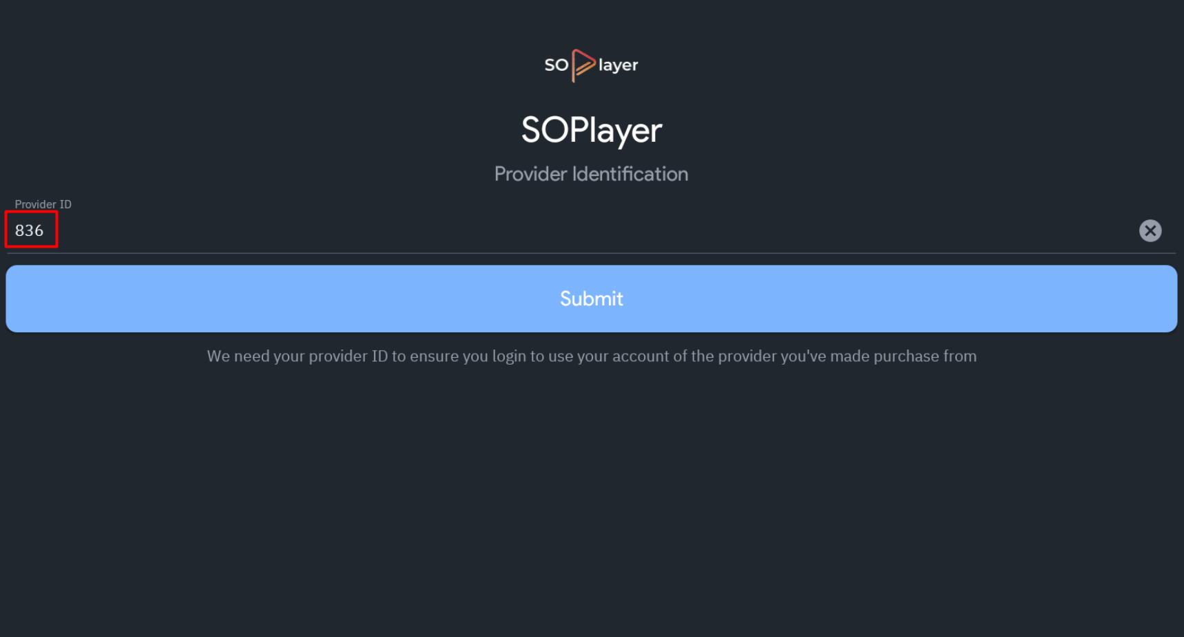 Help Center ILML TV How To Reactivate SOPlayer 