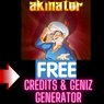 **FREE** Akinator Geniz and Credits Generator Without Verification